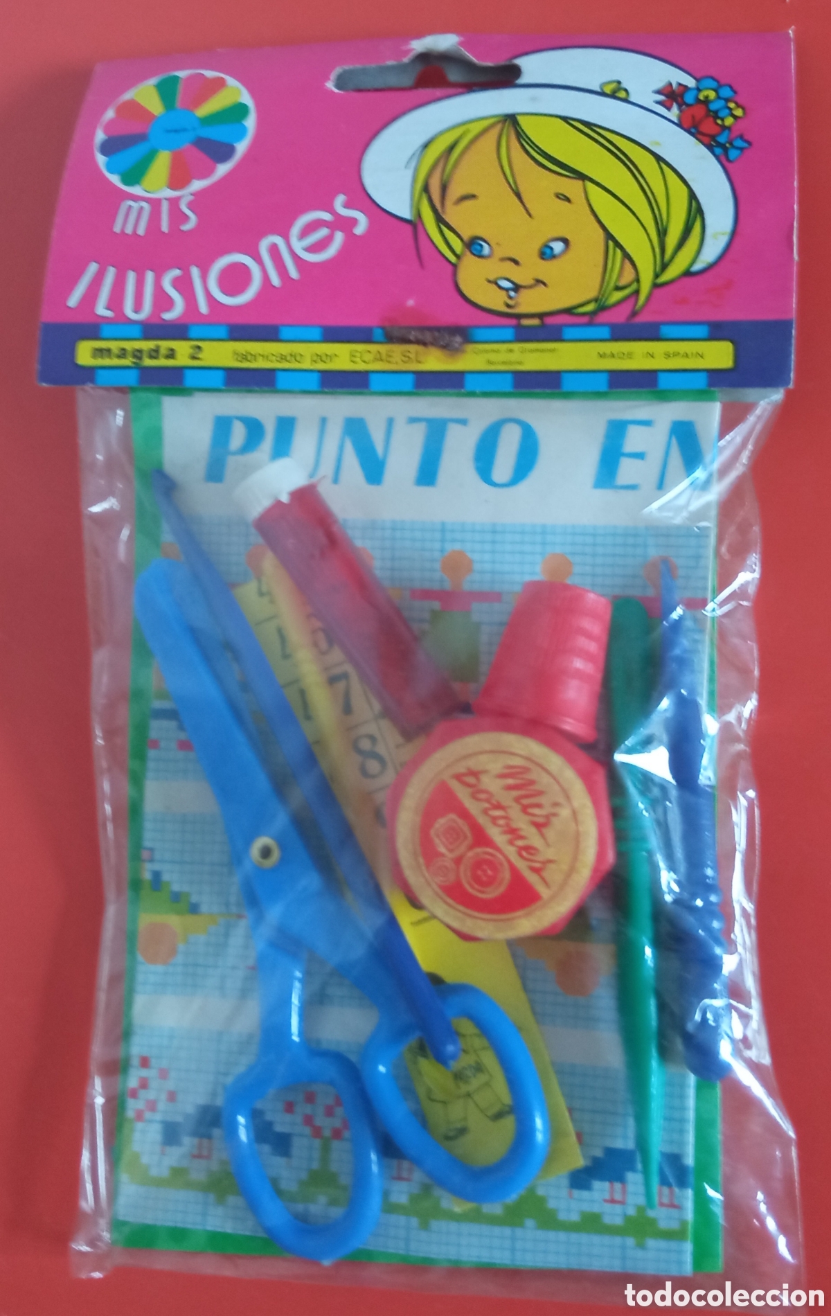 Juguetes antiguos y Juegos de colecci&oacute;n: ACCESORIOS COSTURA MIS ILUSIONES MAGDA 80'S.SIN ABRIR.