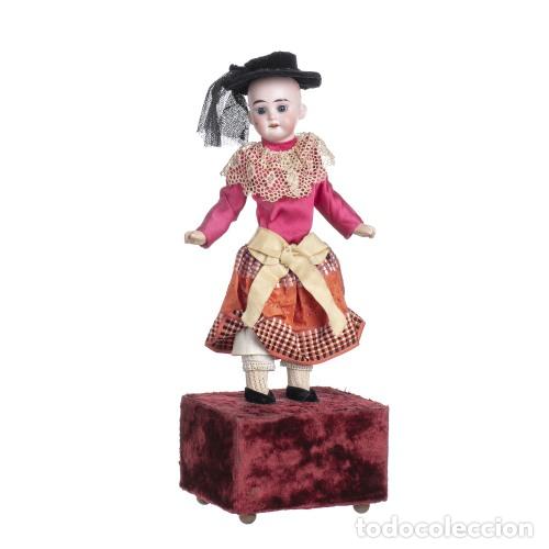 Juguetes antiguos y Juegos de colecci&oacute;n: Juguetes antiguos - Aut&oacute;mata musical de cuerda - Armand Marseille