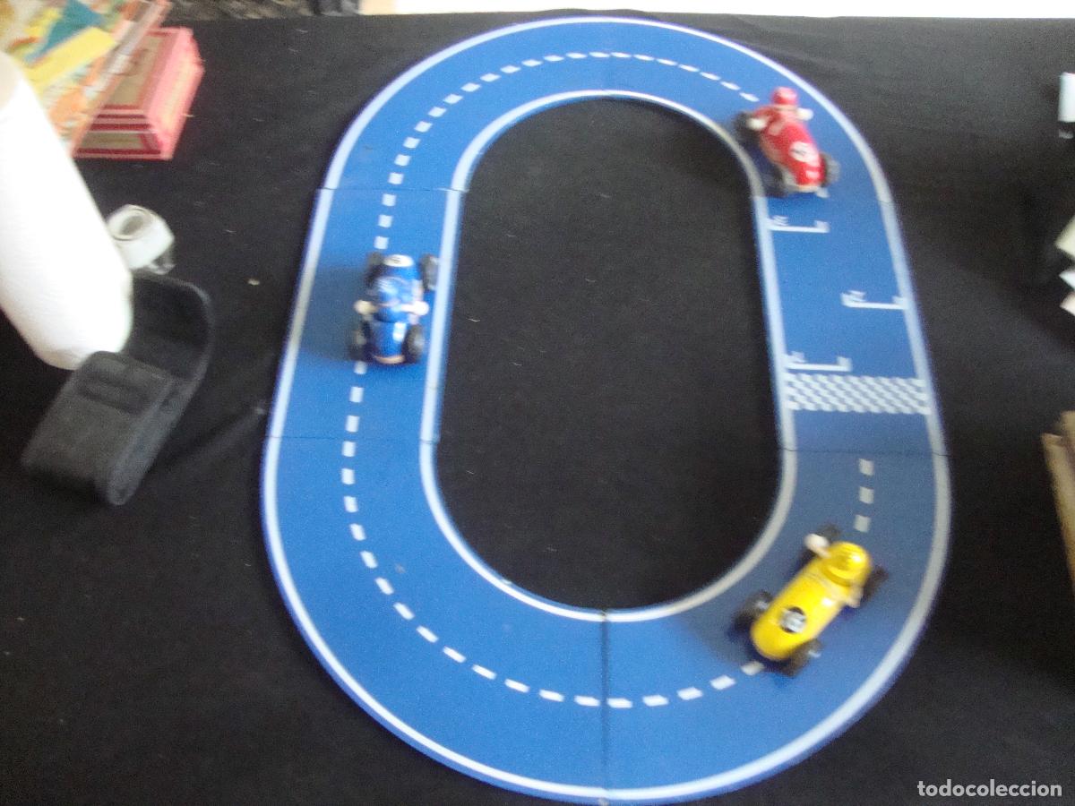 Juguetes antiguos y Juegos de colecci&oacute;n: CIRCUITO VILAC DE MADERA CON TRES COCHES