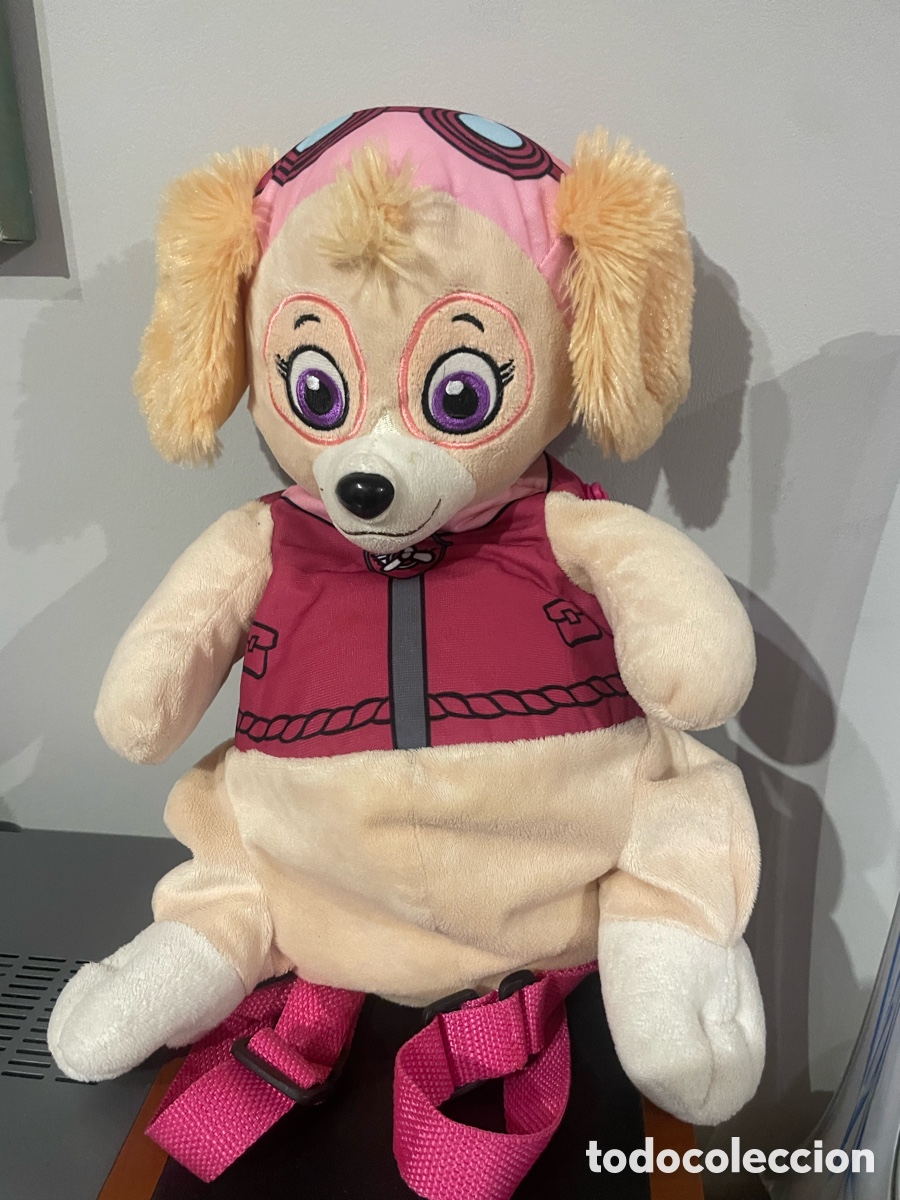 Juguetes antiguos y Juegos de colecci&oacute;n: Mochila de Skye patrulla canina