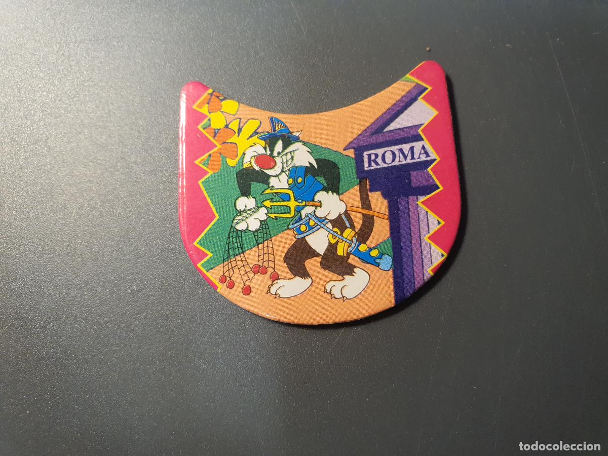 Juguetes antiguos y Juegos de colecci&oacute;n: TAZO MATUTANO 1996 - LOKI CHEETOS - LOONEY TUNES - N&ordm; 8