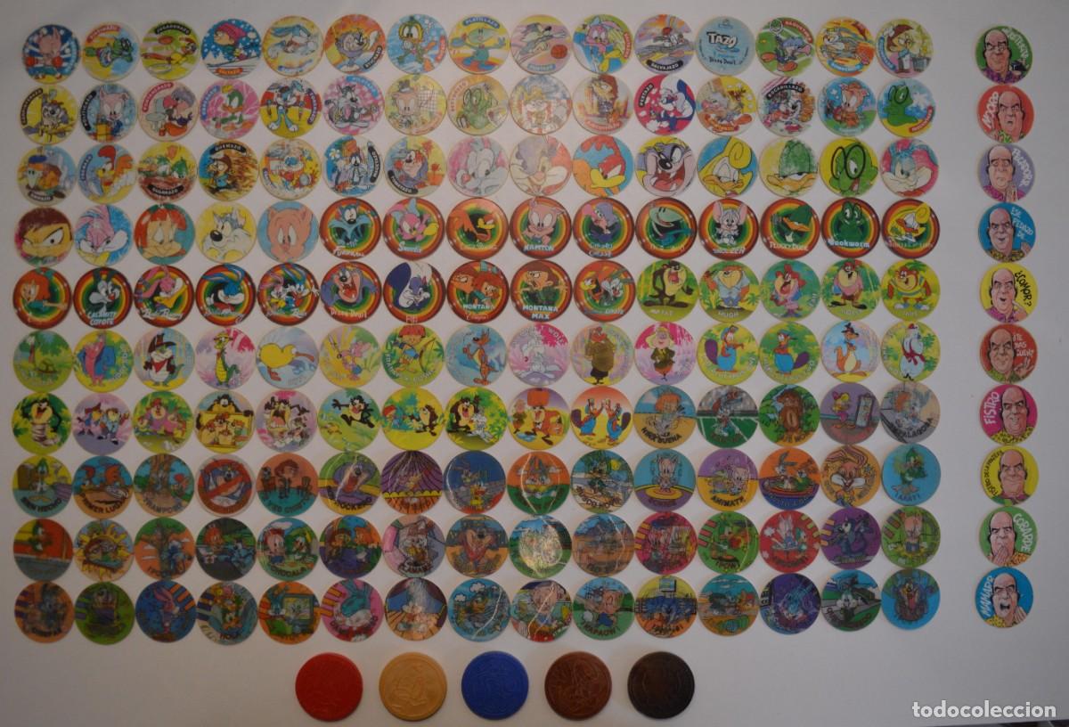 Juguetes antiguos y Juegos de colecci&oacute;n: MATUTANO THE MATUTAZO COLLECTION COLECCI&Oacute;N COMPLETA TAZO MEGA SUPER MAGIC M&Aacute;STER CHIQUITAZO 1994