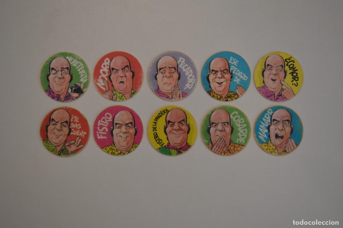 Juguetes antiguos y Juegos de colecci&oacute;n: MATUTANO COLECCI&Oacute;N COMPLETA CHIQUITO DE LA CALZADA CHIQUITAZOS TAZO 2 PUNTOS A&Ntilde;OS 90