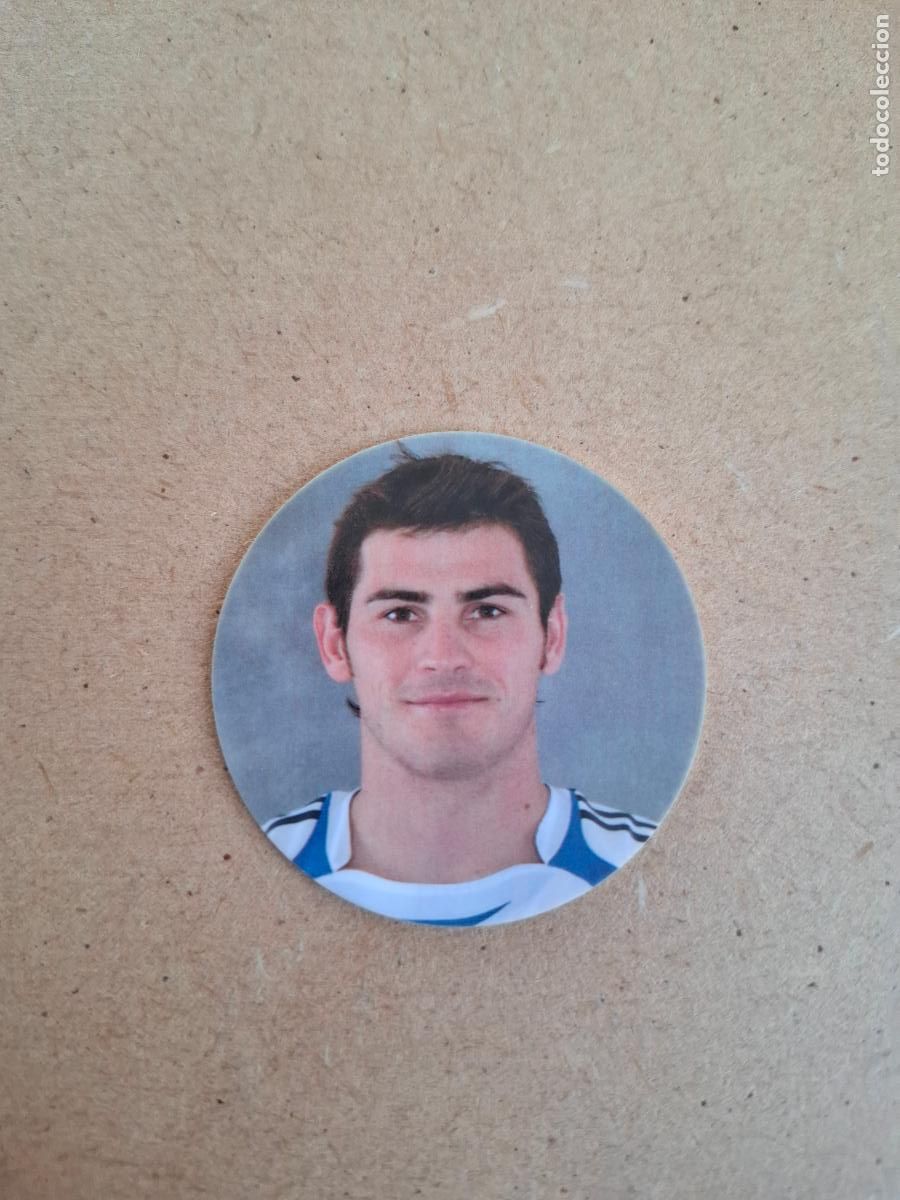 Juguetes antiguos y Juegos de colecci&oacute;n: TAZO PLUS SELECCI&Oacute;N ESPA&Ntilde;OLA 2006 - IKER CASILLAS