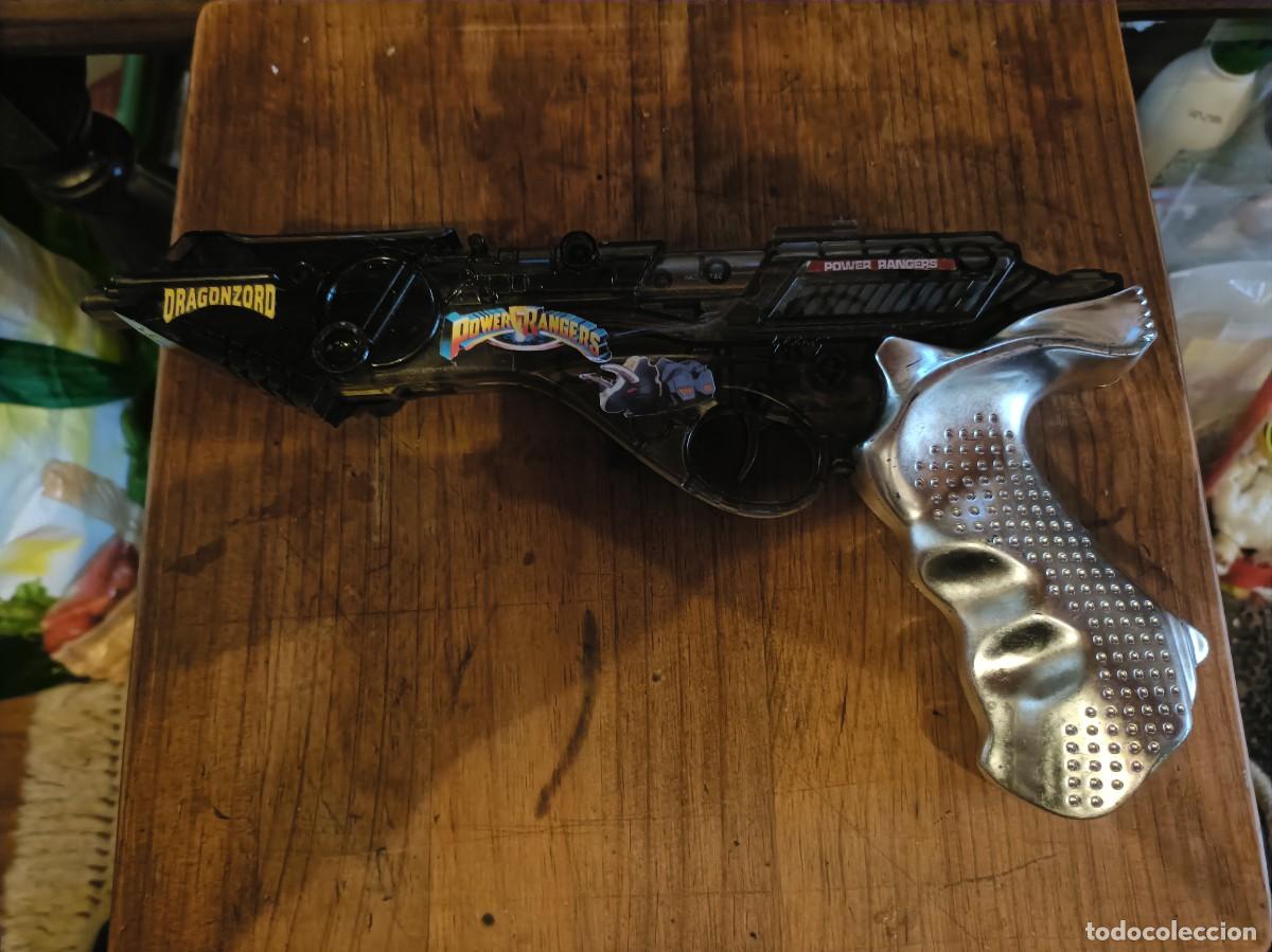 Juguetes antiguos y Juegos de colecci&oacute;n: PISTOLA ESPACIO HEROES EDISON CUSTONIZADA POWERS RANGER