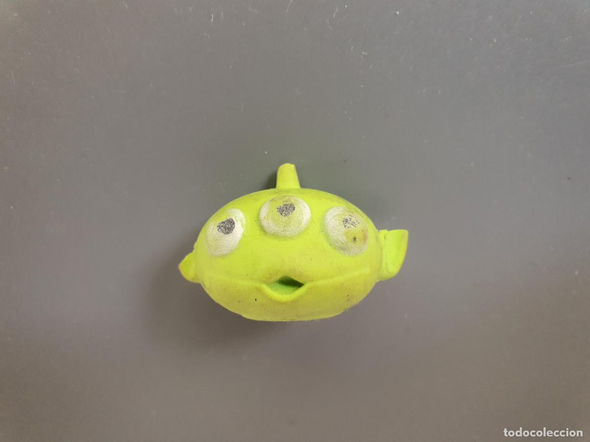 Juguetes antiguos y Juegos de colecci&oacute;n: FIGURA DISNEY PIXAR TOY STORY ALIEN CABEZA GOMA
