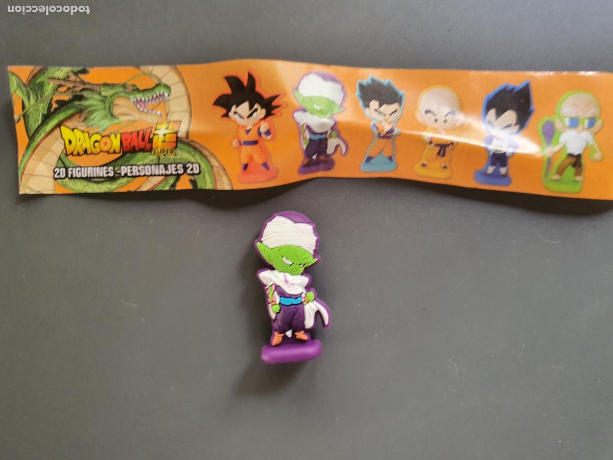 Juguetes antiguos y Juegos de colecci&oacute;n: FIGURA - HACENDADO - HUEVO KINDER - DRAGON BALL SUPER -
