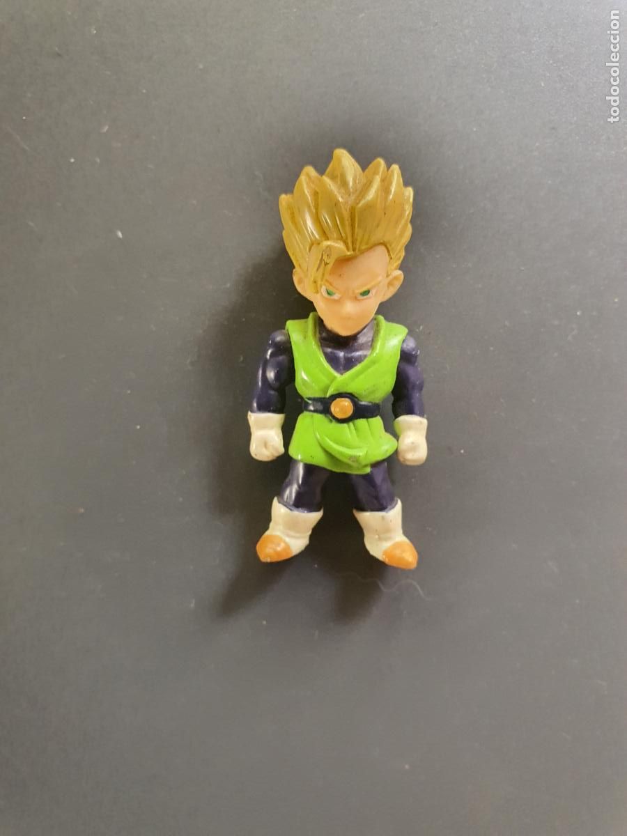Juguetes antiguos y Juegos de colecci&oacute;n: FIGURA ANTIGUA BANDAI - DRAGON BALL Z - SAIYAN GOHAN - 5CM APROX - GASHAPON