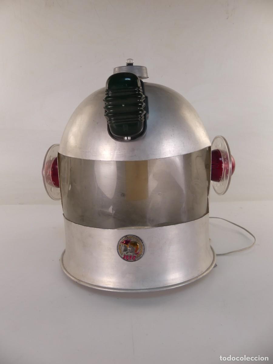 Juguetes antiguos y Juegos de colecci&oacute;n: JUGUETE CASCO EQUIPO INTERPLANETARIO, JUGUETES JEFE, A&Ntilde;OS 50-60