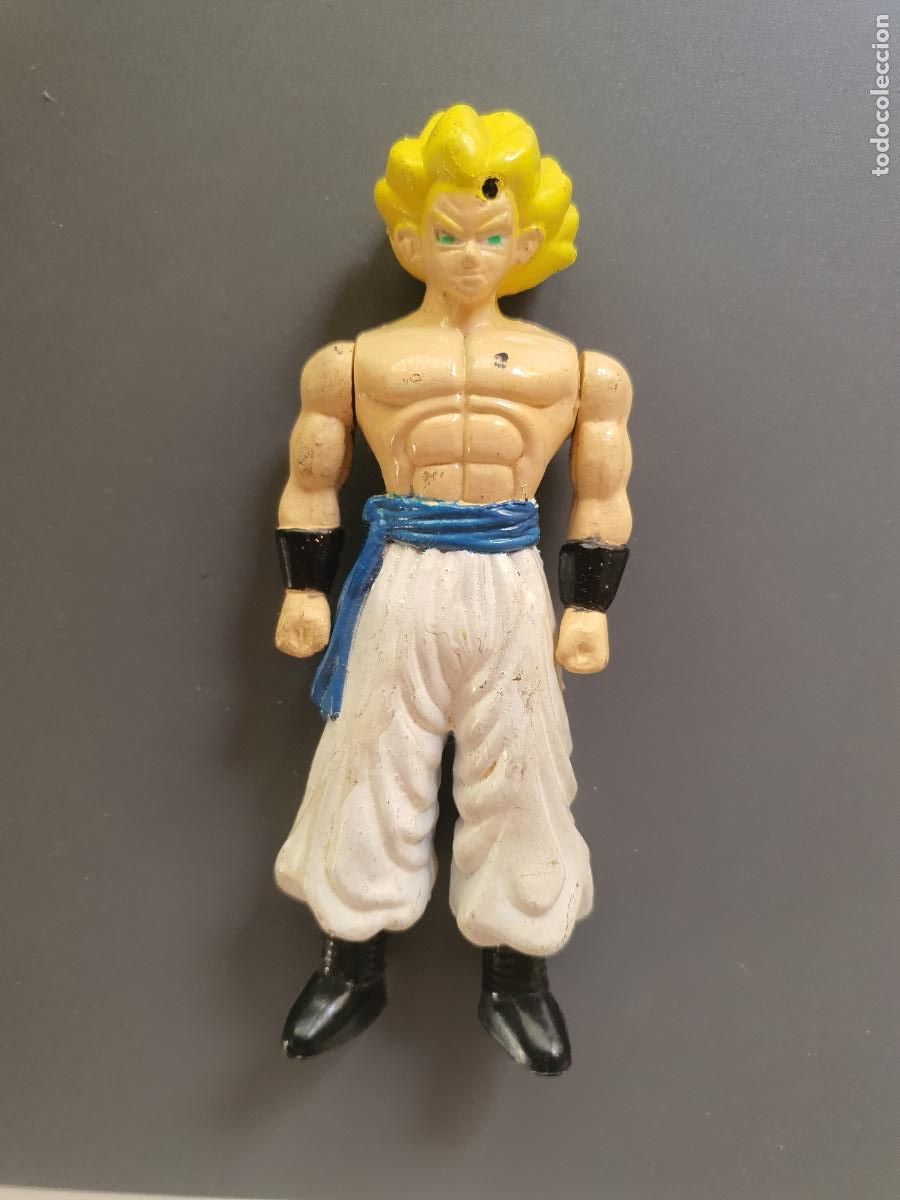Juguetes antiguos y Juegos de colecci&oacute;n: FIGURA DRAGON BALL Z BOOTLEG ANTIGUO A&Ntilde;OS 90S GOGETA SUPER SAIYAN