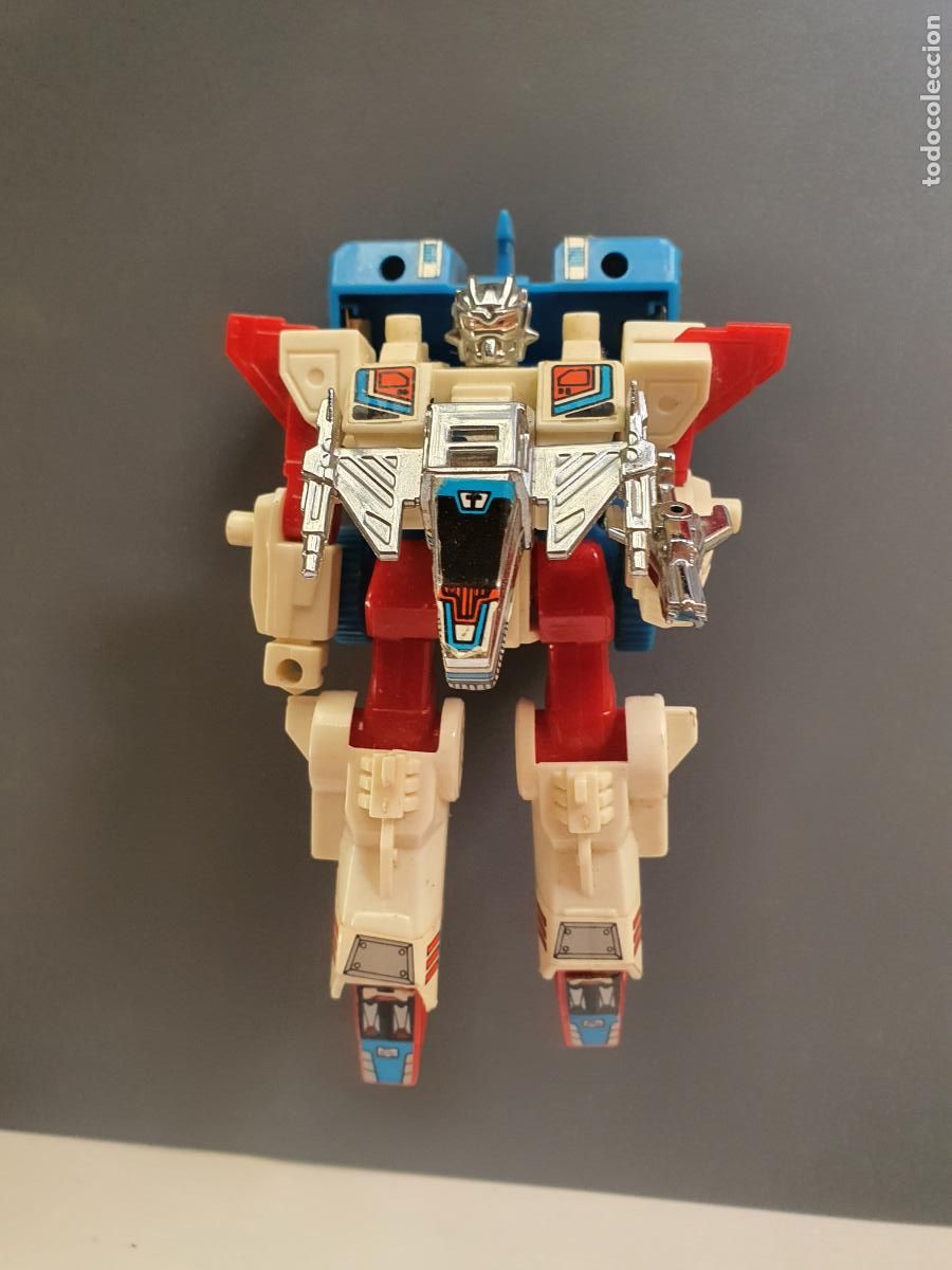 Juguetes antiguos y Juegos de colecci&oacute;n: FIGURA ANTIGUA ROBOT TIPO TRANSFORMER