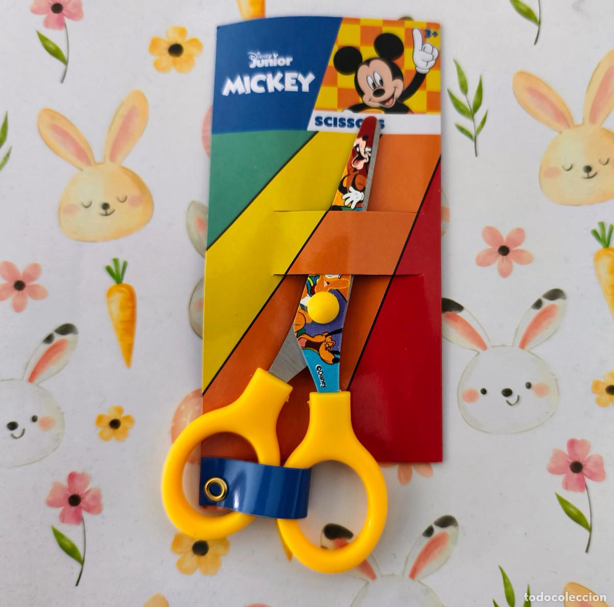 Juguetes antiguos y Juegos de colecci&oacute;n: Tijeras punta redonda Mickey Mouse Disney