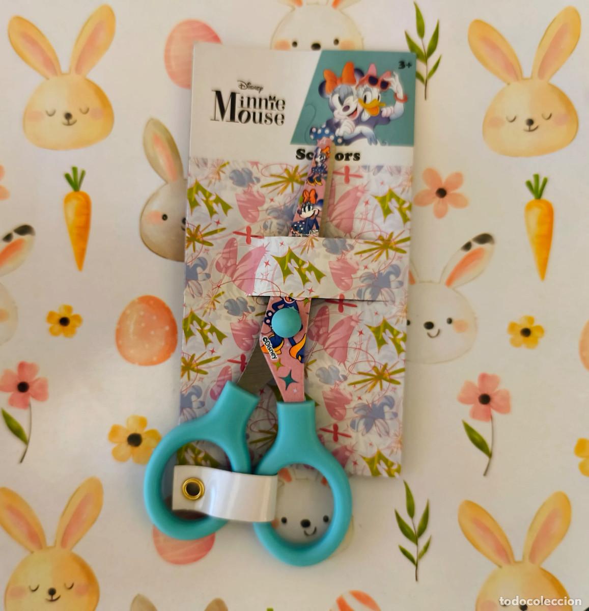 Juguetes antiguos y Juegos de colecci&oacute;n: Tijeras punta redonda Minnie Mouse Disney