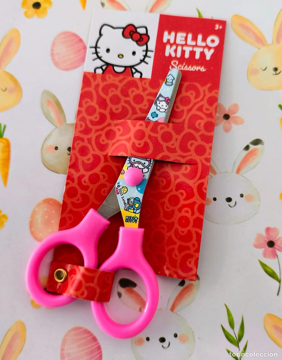 Juguetes antiguos y Juegos de colecci&oacute;n: Tijeras Hello Kitty punta redonda kawaii Sanrio Kuromi