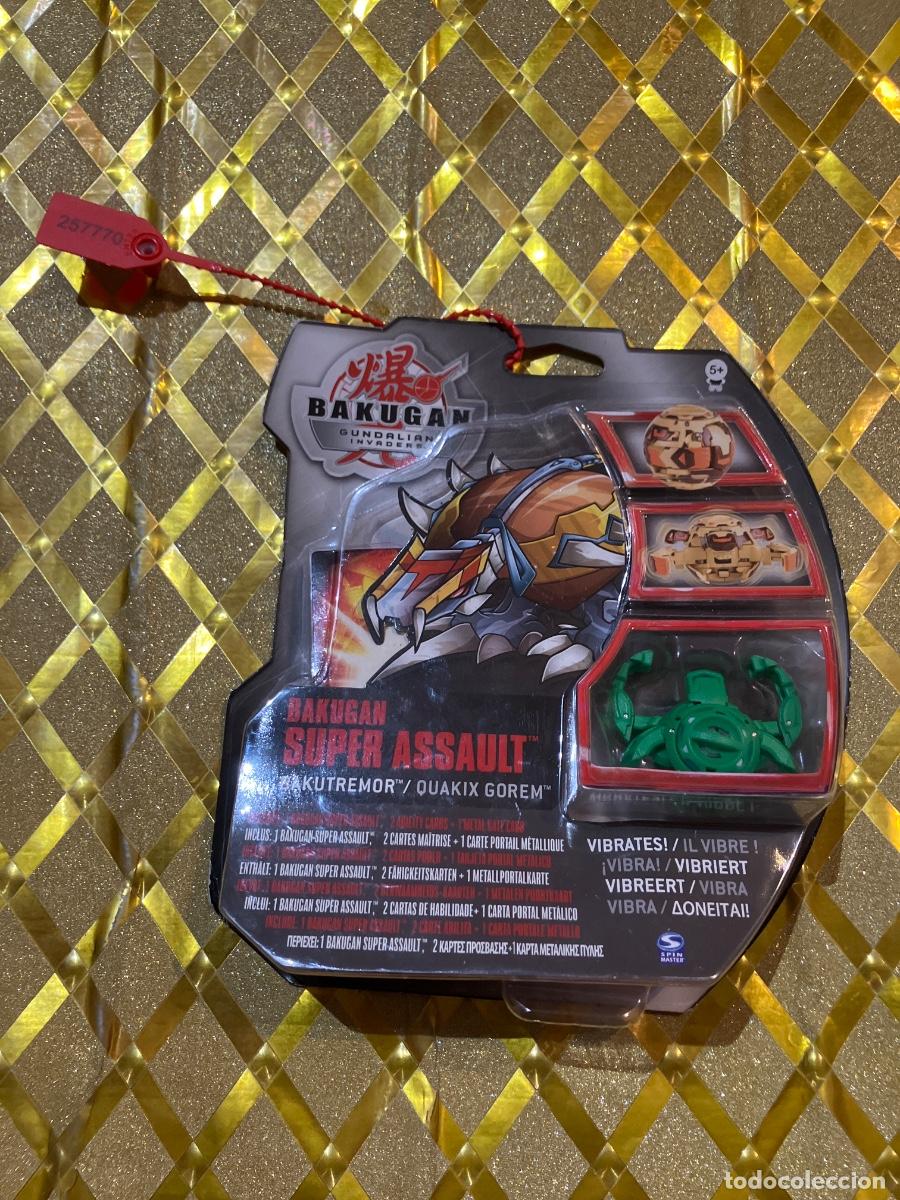Juguetes antiguos y Juegos de colecci&oacute;n: BAKUGAN SUPER ASSAULT BAKUCHACE BAKUTREMOR QUAKIX GOREM ( N 257770 )
