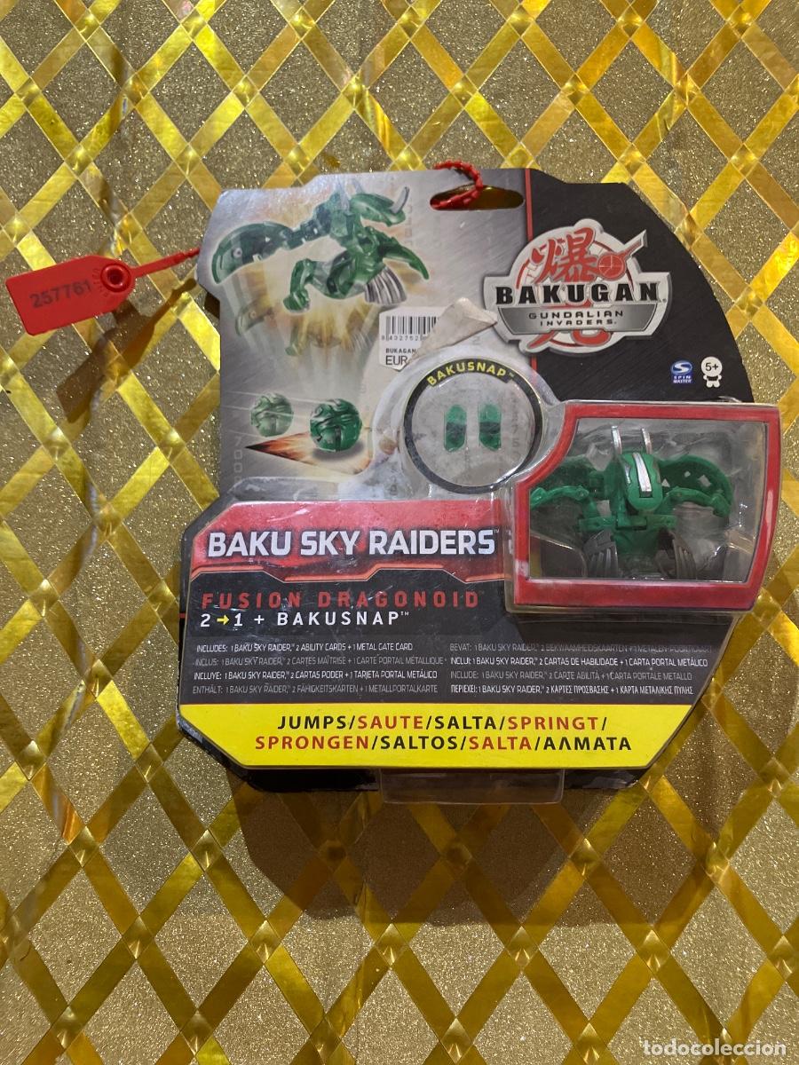 Juguetes antiguos y Juegos de colecci&oacute;n: BAKUGAN BAKU SKY RAIDERS FUSION DRAGONOID BAKUSNAP BLISTER MAL ( N 257761 )