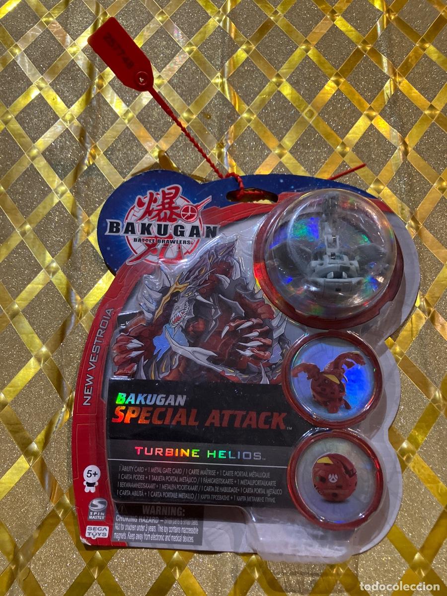 Juguetes antiguos y Juegos de colecci&oacute;n: BAKUGAN SPECIAL ATTACK TURBINE HELIOS ( N 257748 )