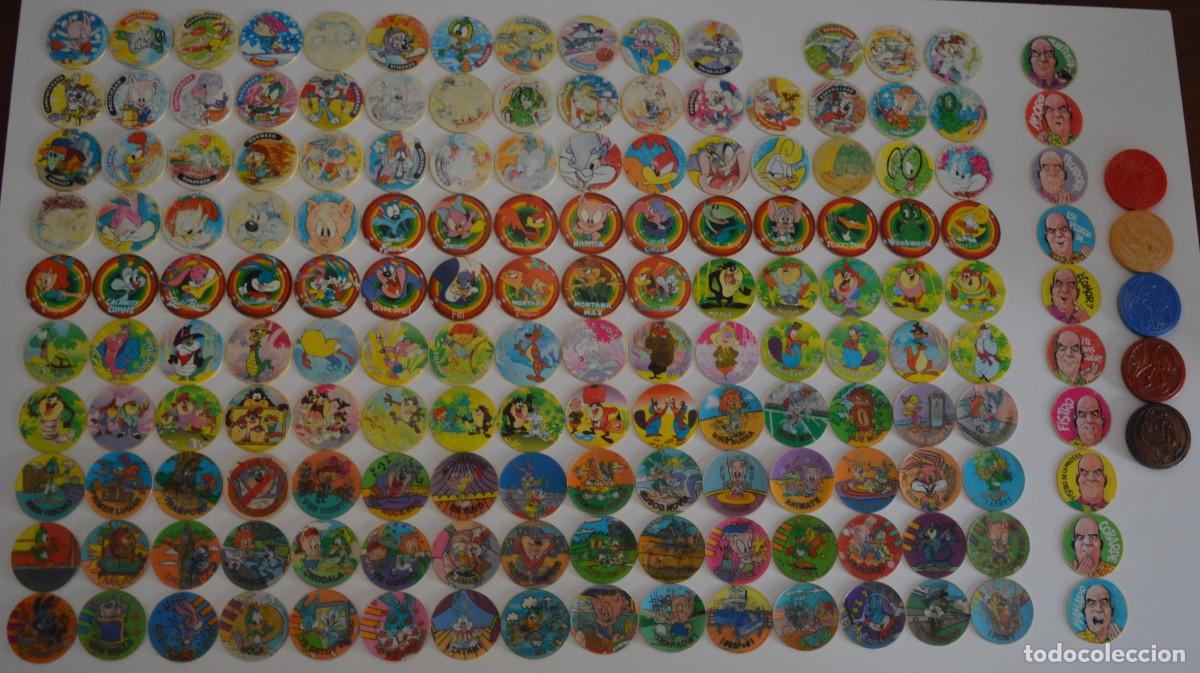 Juguetes antiguos y Juegos de colecci&oacute;n: MATUTANO THE MATUTAZO COLLECTION COLECCI&Oacute;N COMPLETA TAZO MEGA SUPER MAGIC MASTER 1994 CHIQUITAZO