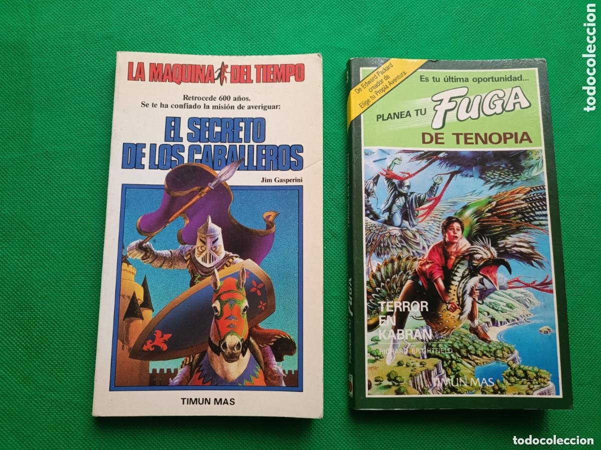 Giocattoli antichi e Giochi di collezione: Libros literatura juvenil El secreto de los caballeros y Planea tu fuga de Tenopia