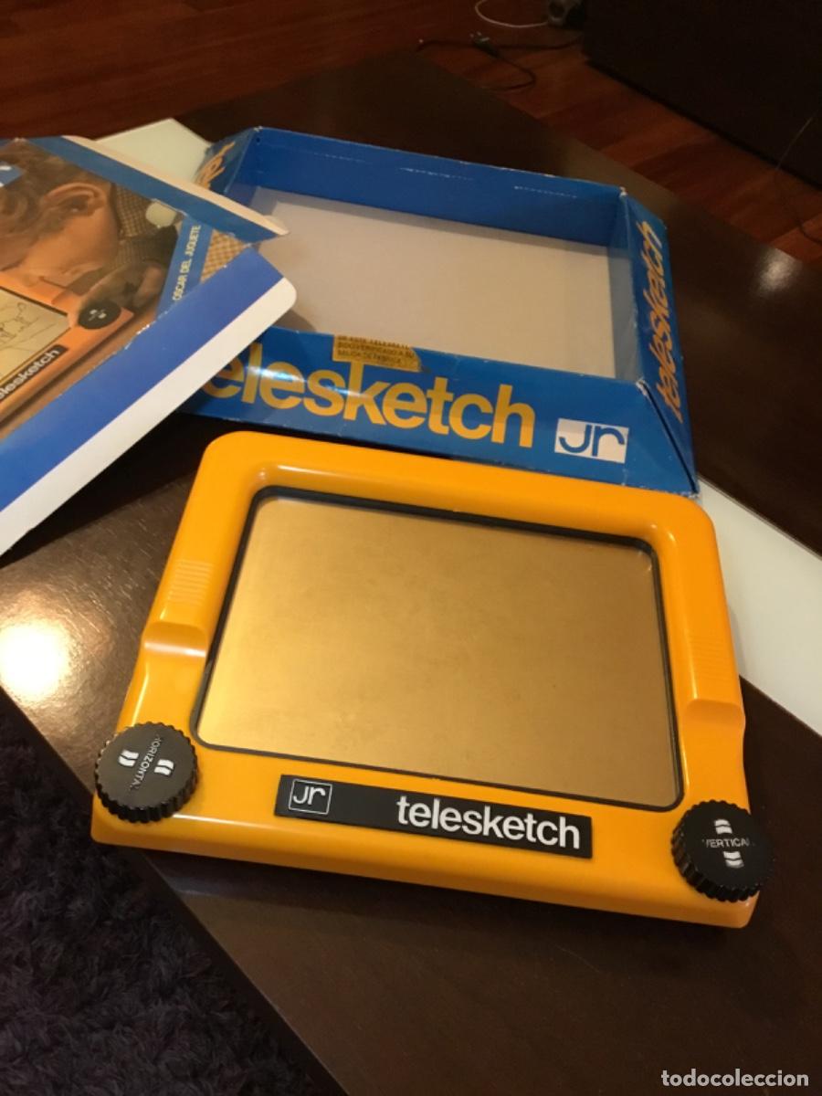 Juguetes antiguos y Juegos de colecci&oacute;n: ANTIGUO TELESKETCH JR ORIGINAL En su estuche