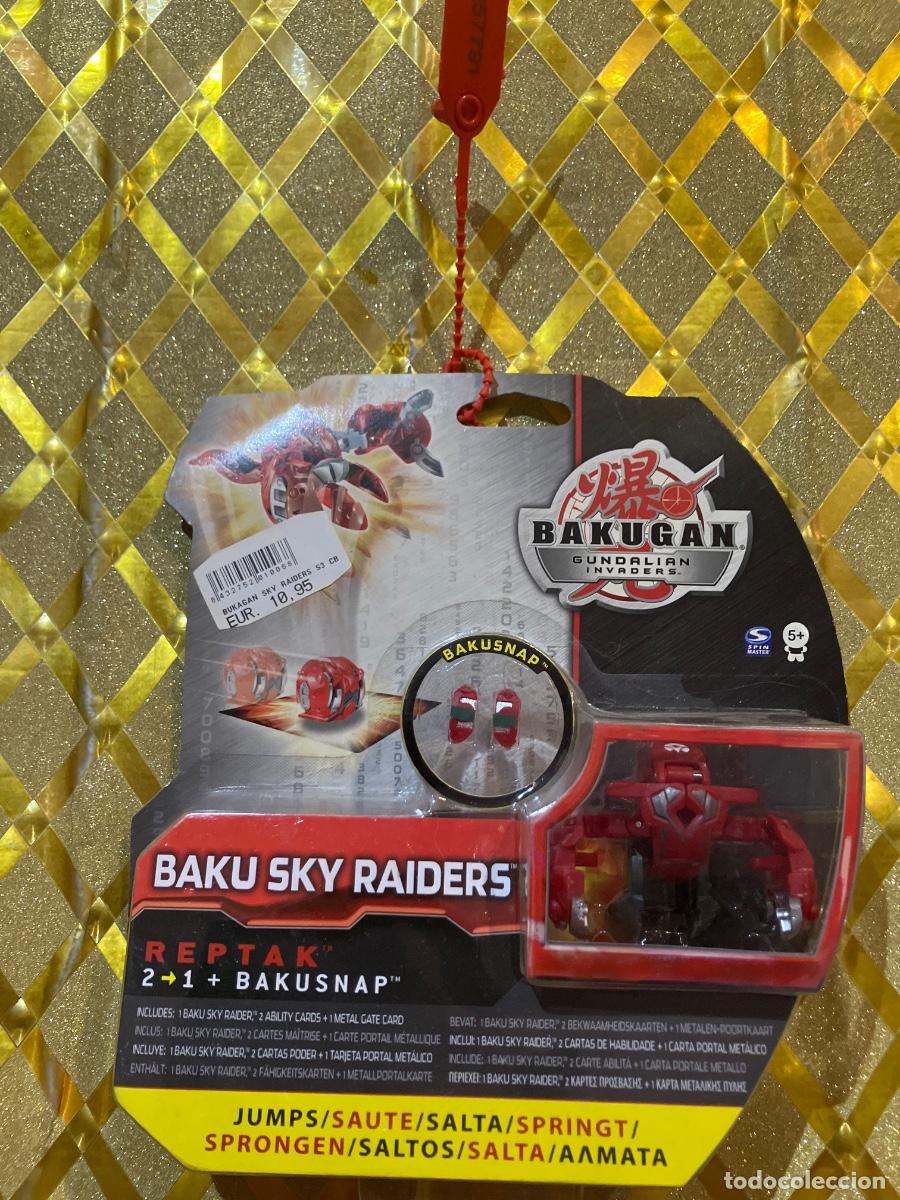Giocattoli antichi e Giochi di collezione: BAKUGAN BAKU SKY RAIDERS REPTAK ( 257791 )