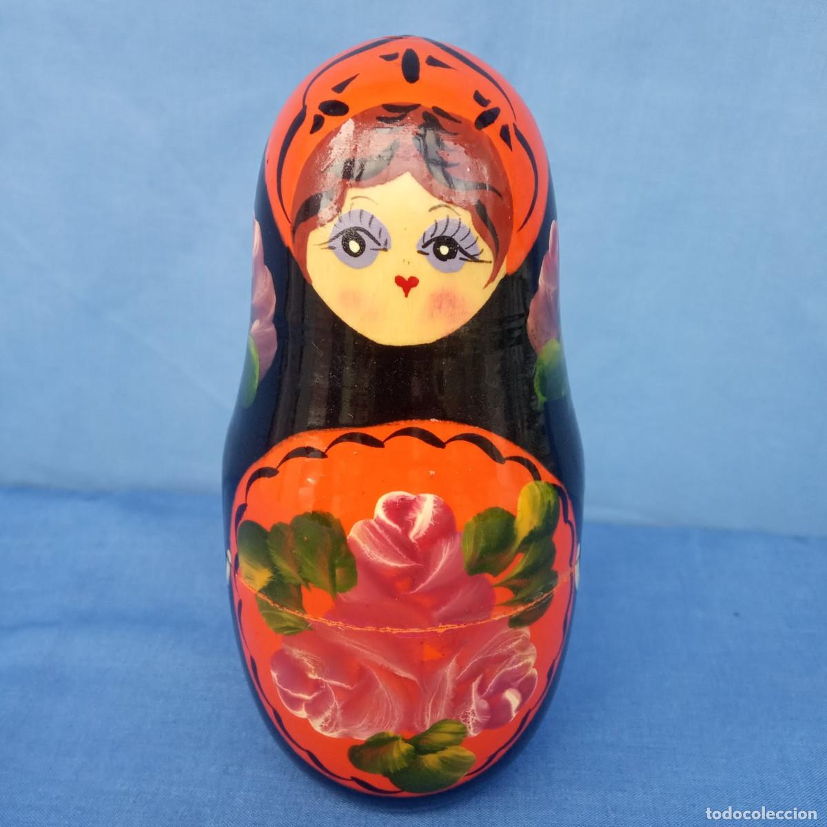 Juguetes antiguos y juegos de colecci&oacute;n: Matrioshka - Vintage - Matrioska peque&ntilde;a de 4 figuras