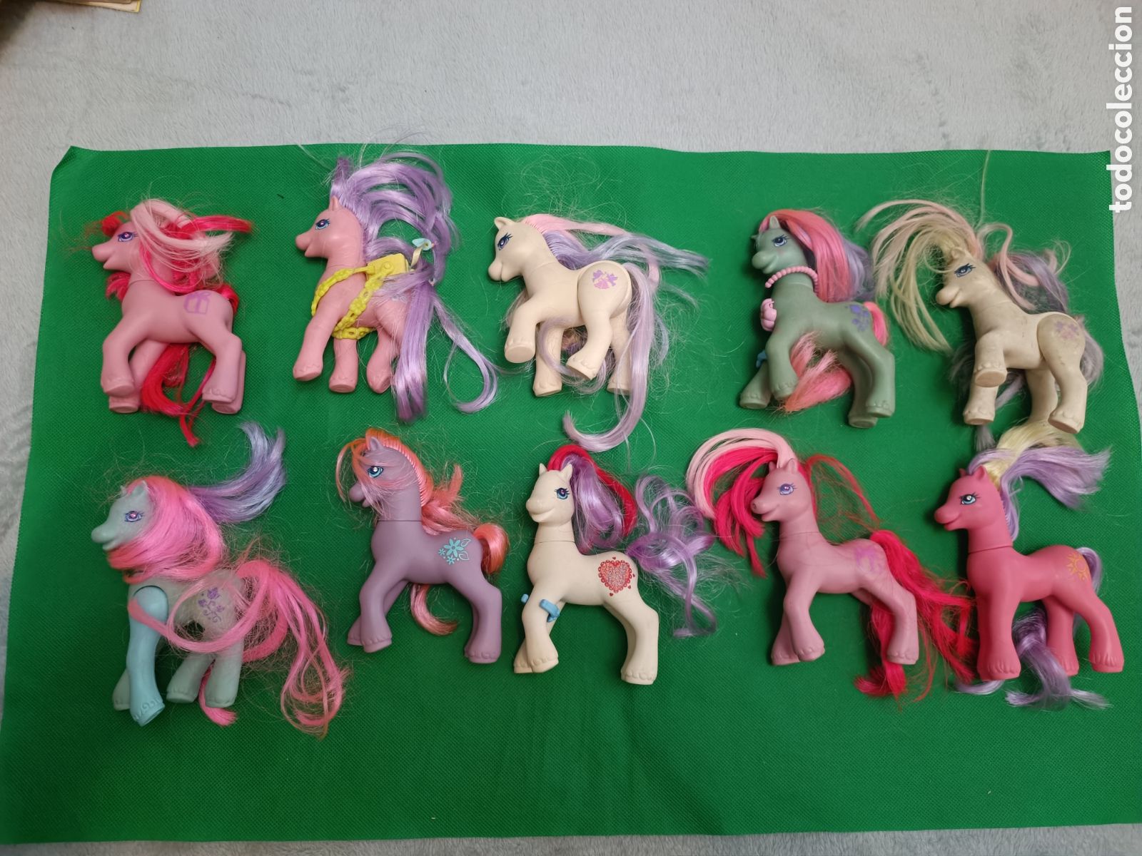 Juguetes antiguos y Juegos de colecci&oacute;n: Lote M&iacute; Peque&ntilde;o Ponny segunda generaci&oacute;n Hasbro a&ntilde;os 90