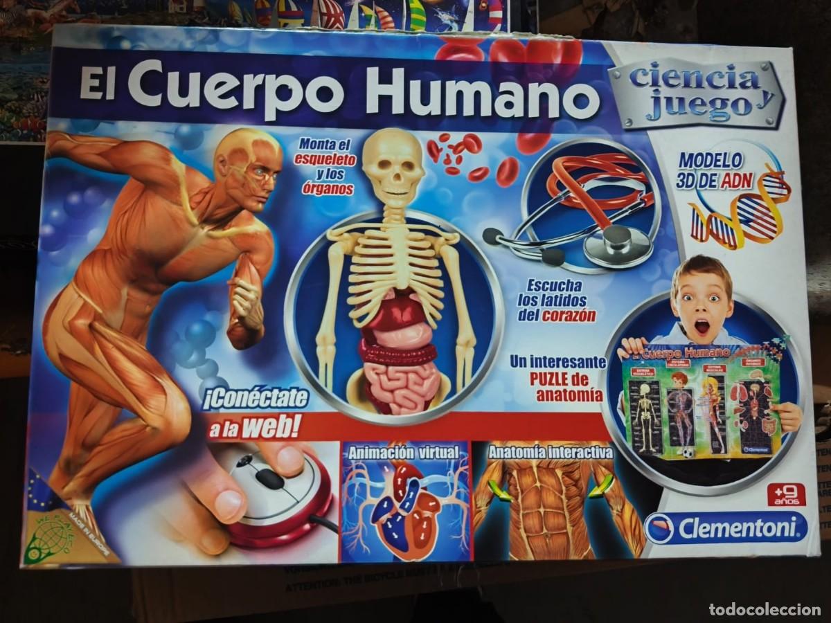 Juguetes antiguos y Juegos de colecci&oacute;n: Clementoni. El Cuerpo Humano. Kit cient&iacute;fico. 2015