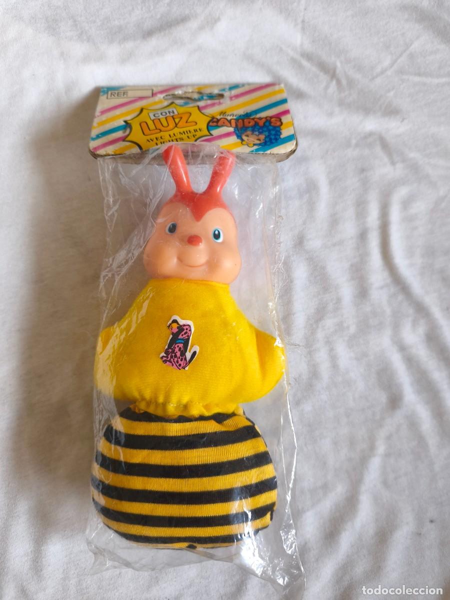 Juguetes antiguos y Juegos de colecci&oacute;n: Mu&ntilde;ecos candys con luz estado nuevo a&ntilde;os 70