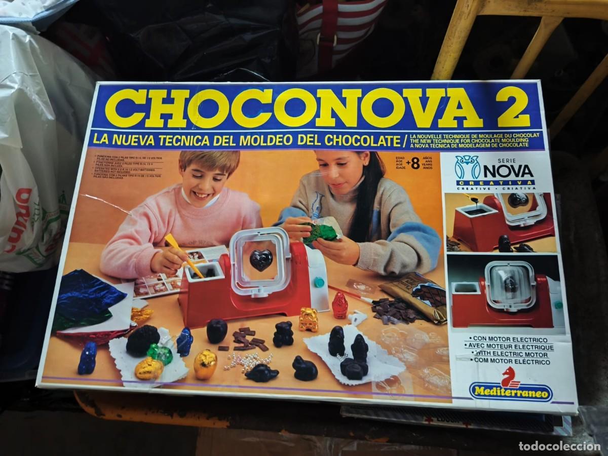 Juguetes antiguos y Juegos de colecci&oacute;n: Juguete Choconova 2 de Mediterr&aacute;neo para moldear chocolate. 1994