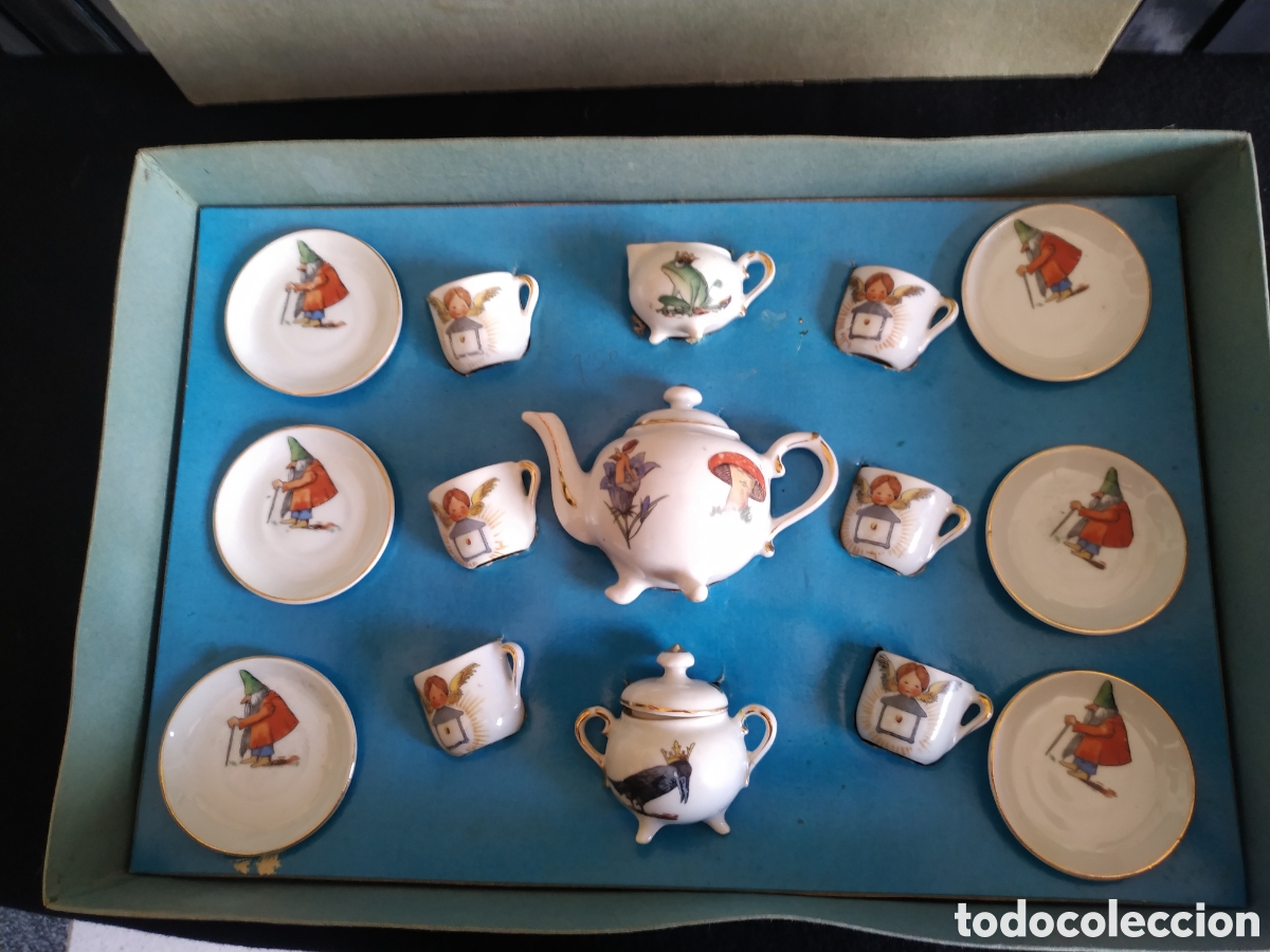 Altes Spielzeug und Spiele: Juego de caf&eacute; de ni&ntilde;os .A&ntilde;os 45 &oacute; 50