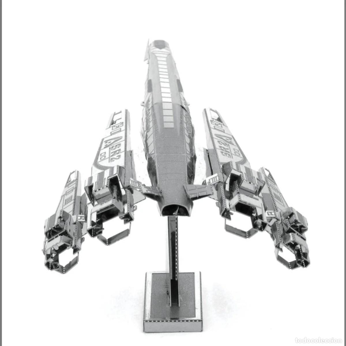 Altes Spielzeug und Spiele: MAQUETA NAVE SSR NORMANDY EN ACERO 3D PARA MONTAR SIN PEGAMENTO