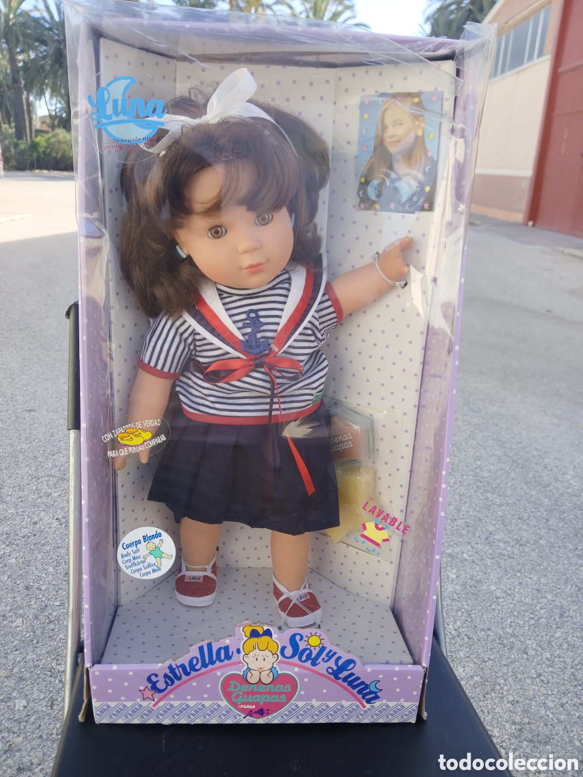 Juguetes antiguos y Juegos de colecci&oacute;n: MU&Ntilde;ECA ESTRELLA SOL Y LUNA DENENAS GUAPAS FEBER EN CAJA ORIGINAL.