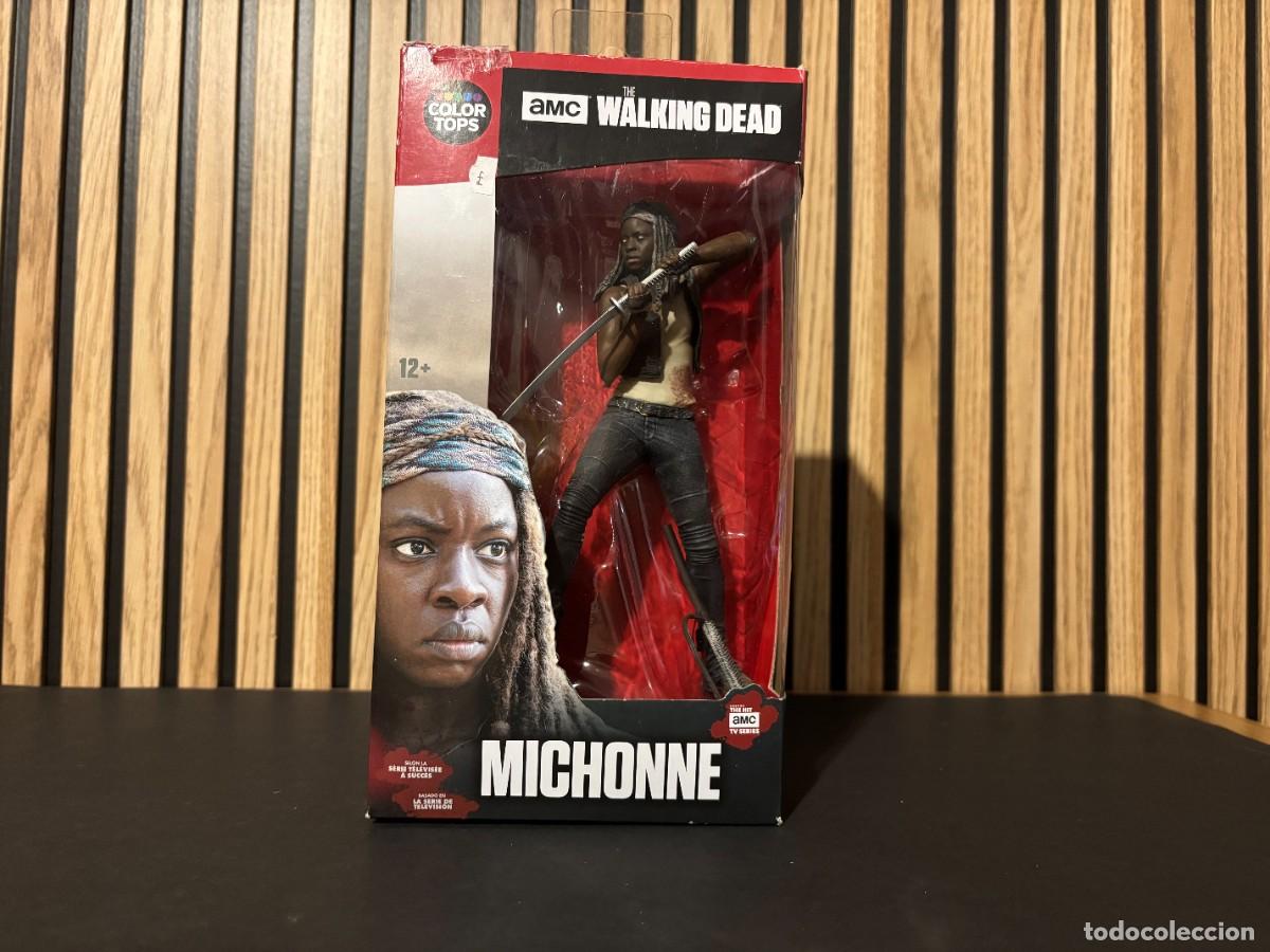 Juguetes antiguos y Juegos de colecci&oacute;n: Figura Michonne Color Tops AMC The Walking Dead