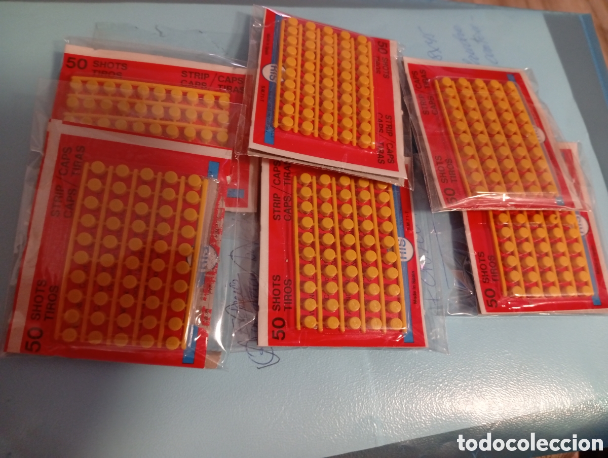 Juguetes antiguos y Juegos de colecci&oacute;n: 200 paquetes FULMINANTES