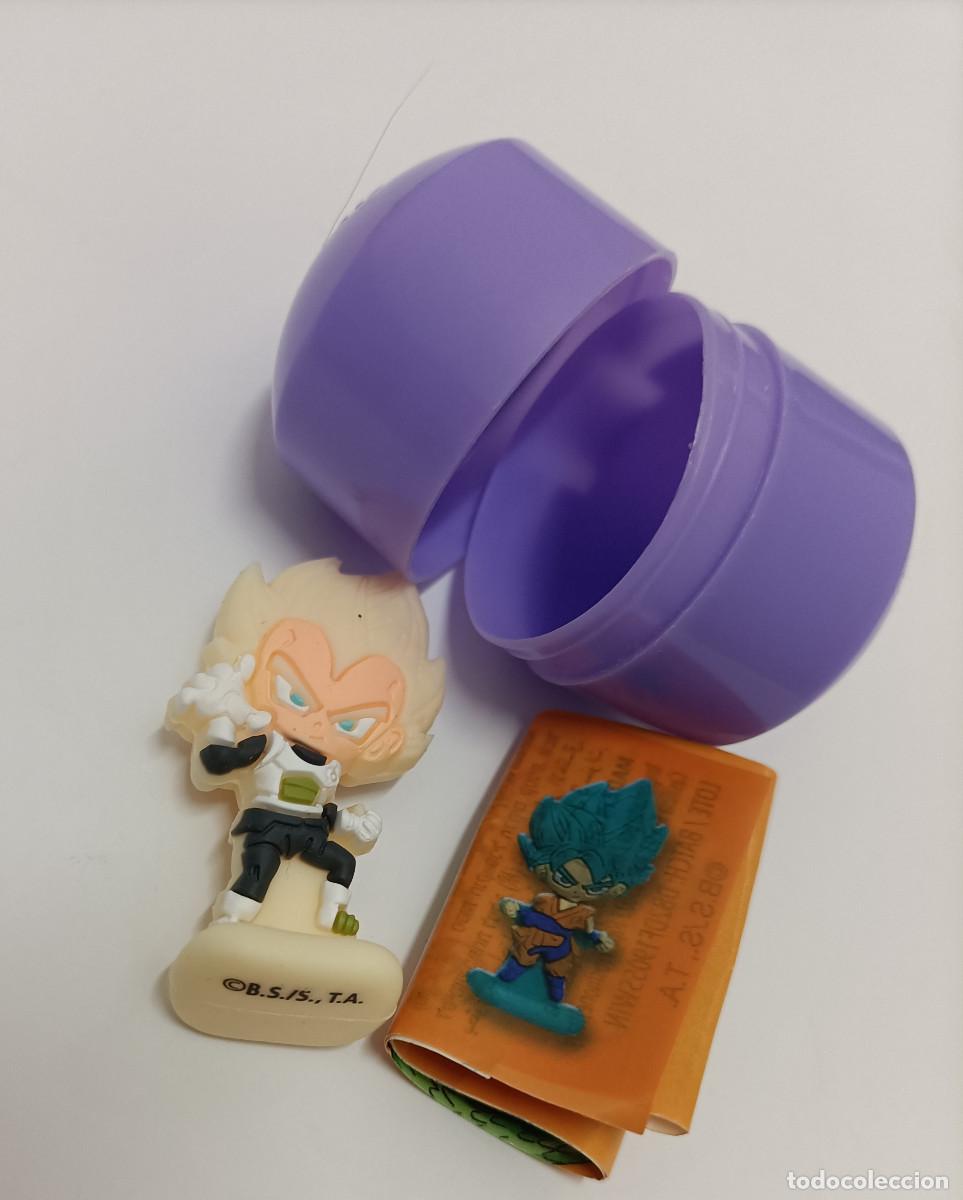 Juguetes antiguos y Juegos de colecci&oacute;n: DRAGON BALL SUPER BOLA HUEVO DB SUPER PROMOCION DBS BOLA DRAGON MERCADONA HACENDADO 2d vegeta