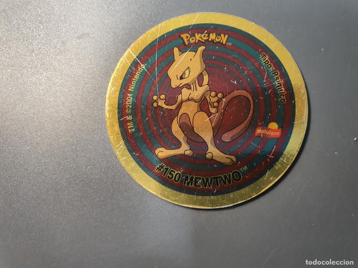 Juguetes antiguos y Juegos de colecci&oacute;n: TAZO POKEMON -- A&Ntilde;O 2001 -- POKEMON GIGAN TAZO 4 -- MATUTANO - ESPA&Ntilde;A - ORO BRILLANTE- N&ordm; 151 150