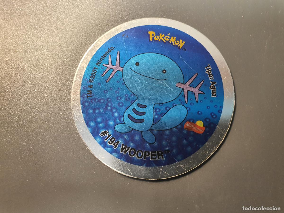 Juguetes antiguos y Juegos de colecci&oacute;n: AZO POKEMON -- A&Ntilde;O 2001 -- POKEMON GIGAN TAZO 4 -- MATUTANO - ESPA&Ntilde;A - PLATA BRILLANTE - N&ordm; 194