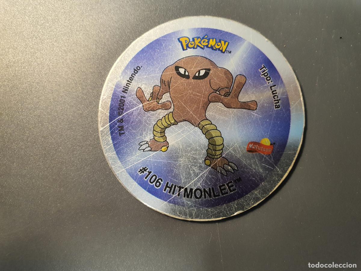 Juguetes antiguos y Juegos de colecci&oacute;n: AZO POKEMON -- A&Ntilde;O 2001 -- POKEMON GIGAN TAZO 4 -- MATUTANO - ESPA&Ntilde;A - PLATA BRILLANTE - N&ordm; 106