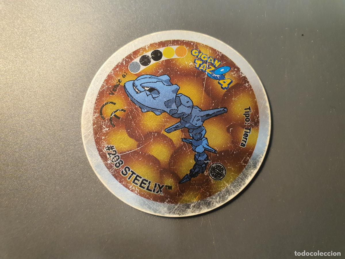 Juguetes antiguos y Juegos de colecci&oacute;n: AZO POKEMON -- A&Ntilde;O 2001 -- POKEMON GIGAN TAZO 4 -- MATUTANO - ESPA&Ntilde;A - PLATA BRILLANTE - N&ordm; 208