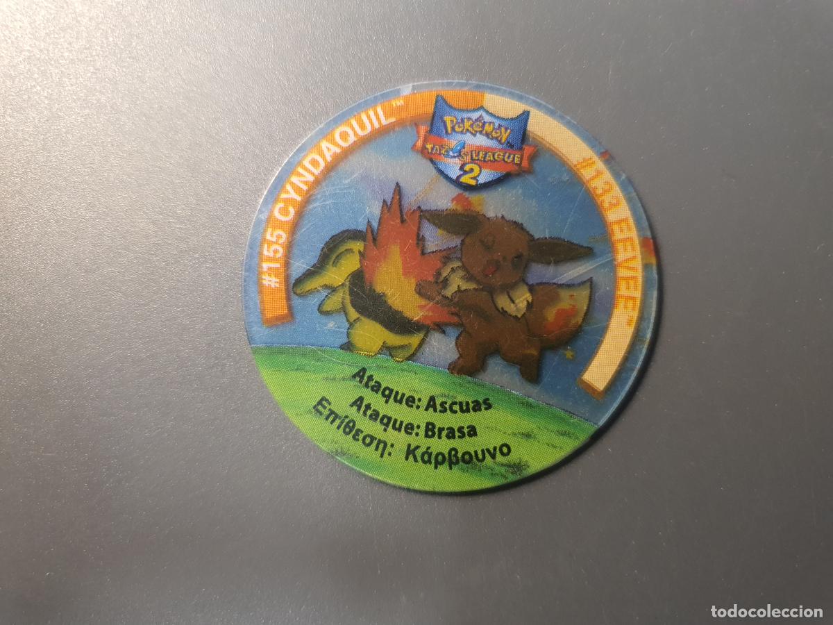 Juguetes antiguos y Juegos de colecci&oacute;n: TAZO POKEMON -- A&Ntilde;O 2002 -- POKEMON TAZOS LEAGUE 2 -- MATUTANO - ESPA&Ntilde;A -- N&ordm; 155 VS 133