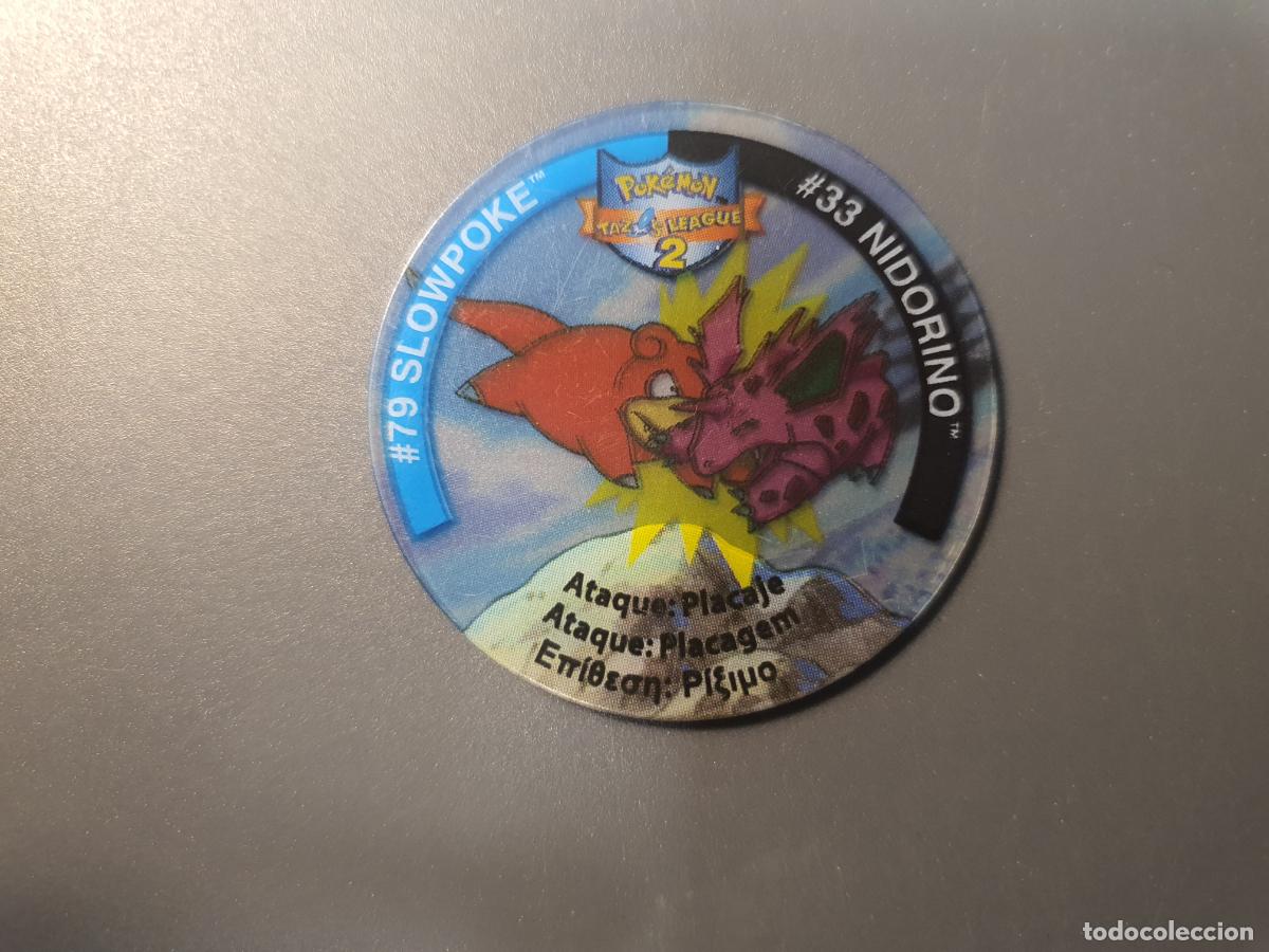Juguetes antiguos y Juegos de colecci&oacute;n: TAZO POKEMON -- A&Ntilde;O 2002 -- POKEMON TAZOS LEAGUE 2 -- MATUTANO - ESPA&Ntilde;A -- N&ordm; 79 VS 33