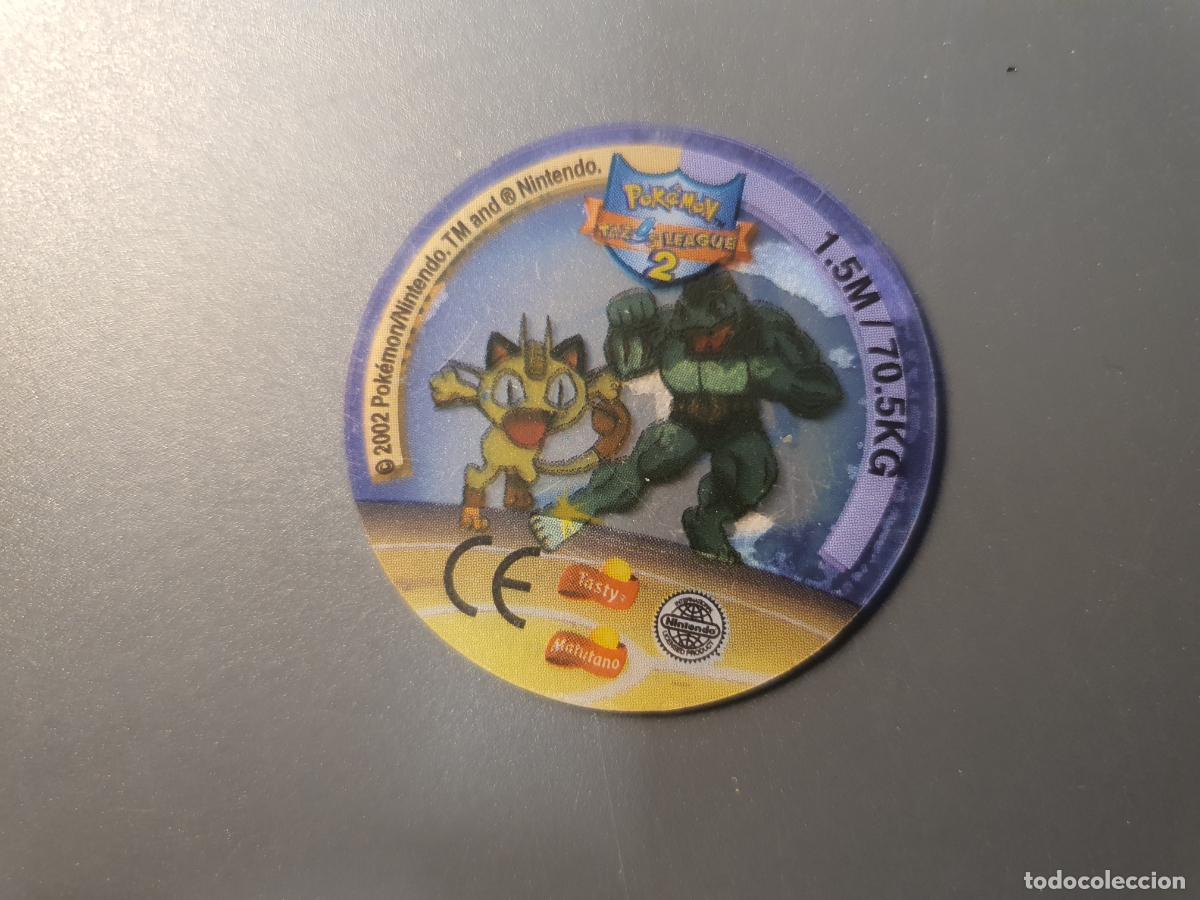 Juguetes antiguos y Juegos de colecci&oacute;n: TAZO POKEMON -- A&Ntilde;O 2002 -- POKEMON TAZOS LEAGUE 2 -- MATUTANO - ESPA&Ntilde;A -- N&ordm; 67 VS 52