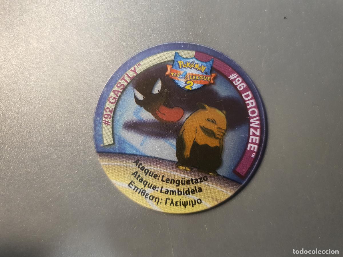 Juguetes antiguos y Juegos de colecci&oacute;n: TAZO POKEMON -- A&Ntilde;O 2002 -- POKEMON TAZOS LEAGUE 2 -- MATUTANO - ESPA&Ntilde;A -- N&ordm; 92 VS 96