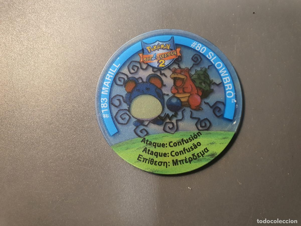 Juguetes antiguos y Juegos de colecci&oacute;n: TAZO POKEMON -- A&Ntilde;O 2002 -- POKEMON TAZOS LEAGUE 2 -- MATUTANO - ESPA&Ntilde;A -- N&ordm; 183 VS 80