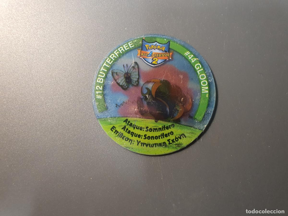 Juguetes antiguos y Juegos de colecci&oacute;n: TAZO POKEMON -- A&Ntilde;O 2002 -- POKEMON TAZOS LEAGUE 2 -- MATUTANO - ESPA&Ntilde;A -- N&ordm; 12 VS 44