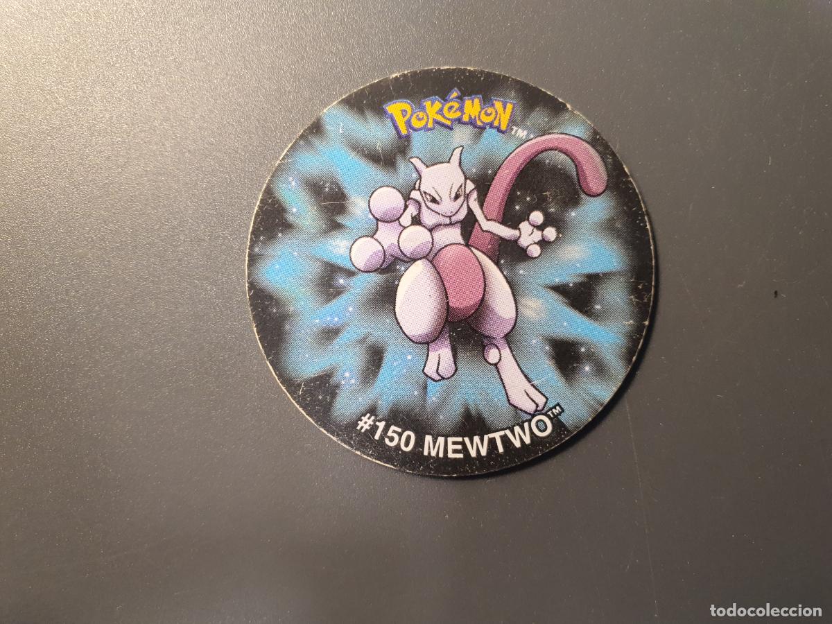 Juguetes antiguos y juegos de colecci&oacute;n: TAZO POKEMON -- A&Ntilde;O 2002 -- POKEMON TAZOS LEAGUE -- MATUTANO - ESPA&Ntilde;A -- N&ordm; 150 MEWTWO