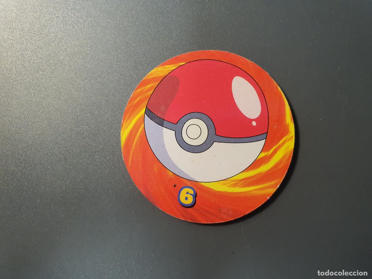 Juguetes antiguos y Juegos de colecci&oacute;n: TAZO POKEMON -- A&Ntilde;O 2008 -- POKEMON CARTON - N&ordm; 6