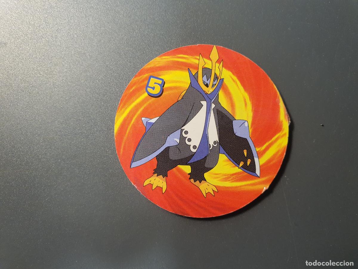 Juguetes antiguos y Juegos de colecci&oacute;n: TAZO POKEMON -- A&Ntilde;O 2008 -- POKEMON CARTON - N&ordm; 5