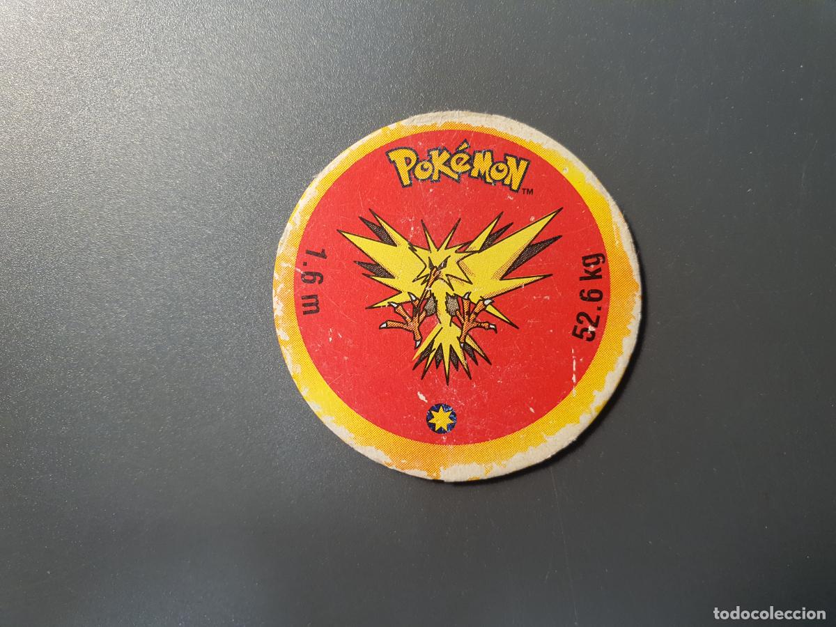Juguetes antiguos y Juegos de colecci&oacute;n: TAZO POKEMON -- POKEMON 1998 -- POKEMON CARTON - N&ordm; 145 ZAPDOS
